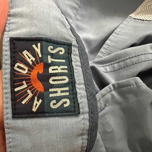 Faherty All Day Short 2.0 (9") - Deep Marine Size 35 Blue stretch Shorts - Picture 10 of 10